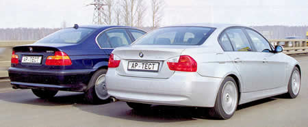 BMW E46  BMW E90 -  