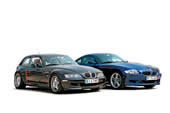 BMW Z3 Coupe  BMW Z4 Coupe