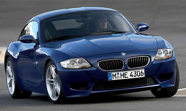 BMW Z4M Coupe - вид спереди