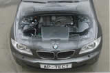 Моторный отсек BMW 1 серии