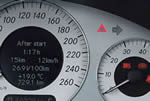 Панель приборов Mercedes E-класса
