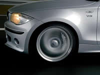 колёсные диски тюнинговой BMW 1 серии E87 от ателье Hartge