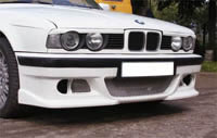 Внешний тюнинг автомобиля BMW E34. Юбка переднего  бампера М5