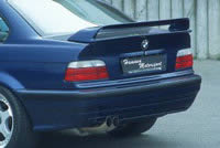 Внешний тюнинг автомобиля  BMW E36. Спойлер Hamann   двойной